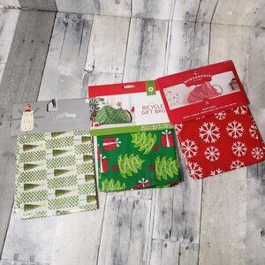 Large Plastic Gift Bags (set of 3)